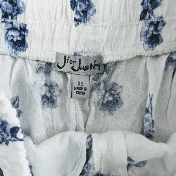 J for Justify Spring Summer Boho Shorts, XS, White 3/$20 - Picture 2 of 3